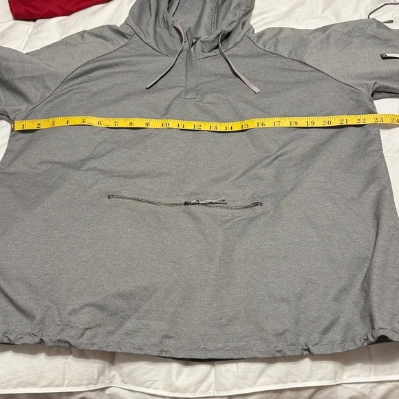 REI Light Gray Windbreaker Pullover Hoodie - Picture 5 of 8